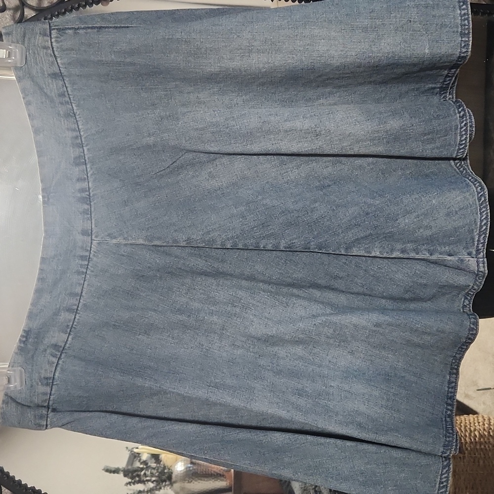 Levis large denim skater skirt